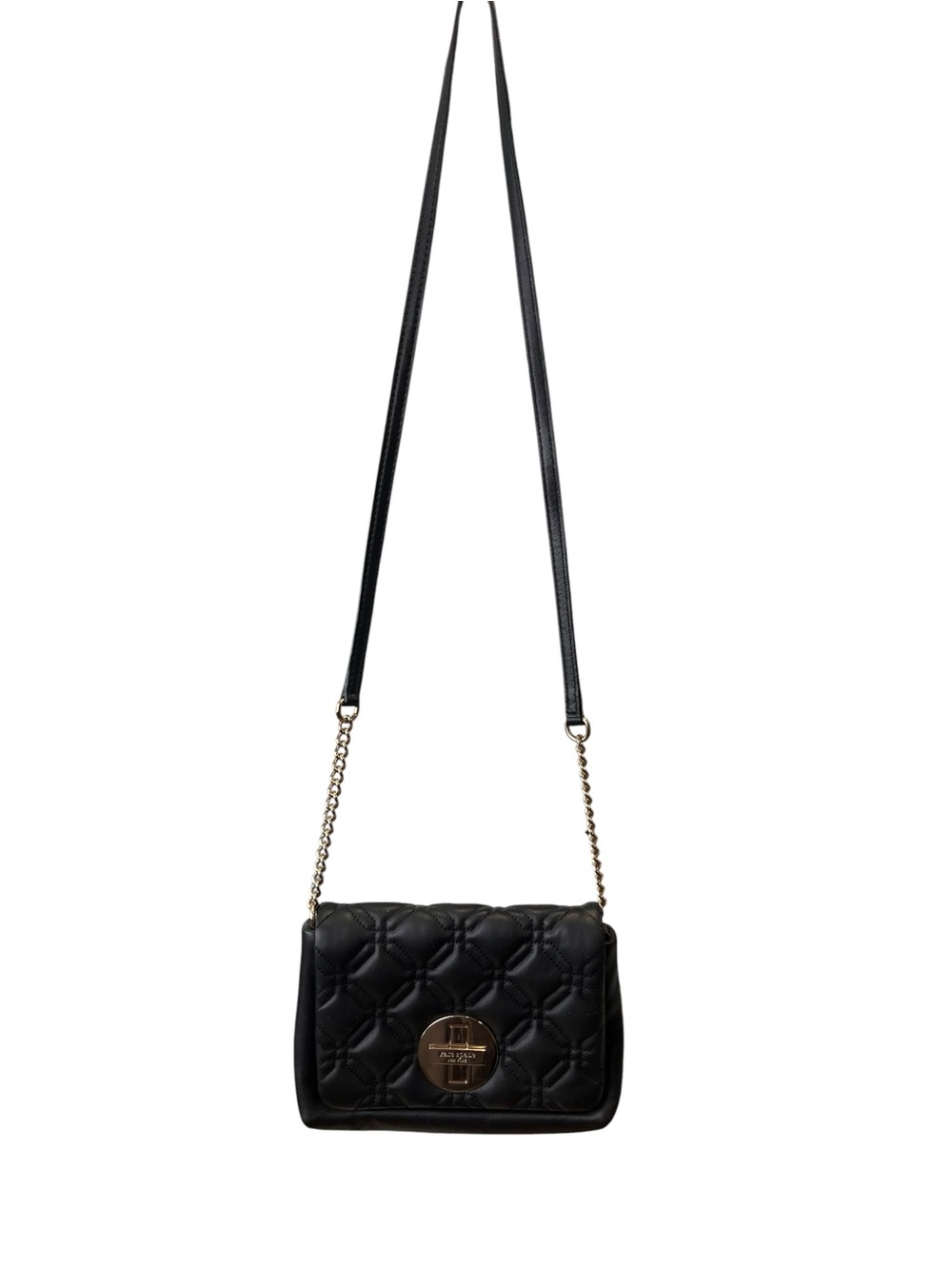Kate Spade Astor Court Naomi Black Quilted Leather Crossbody Bag WKRU1999 - Picture 2 of 16